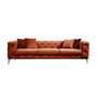 Atelier Del Sofa Como - Sofá de 3 Plazas Naranja